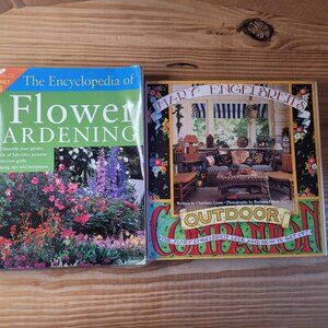 Mary Engelbreit's Outdoor Companion Book & The Encyclopedia of Flower Gardening